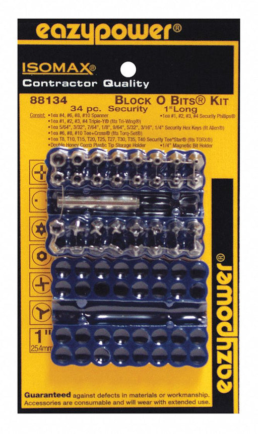 Security Bits Kit 34 pcs.