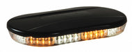 Mini Light Bar Oval Amber/Clear 40 LED