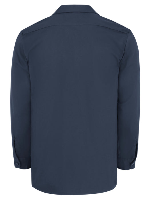 Men's Industrial Cotton Long-Sleeve Work Shirt