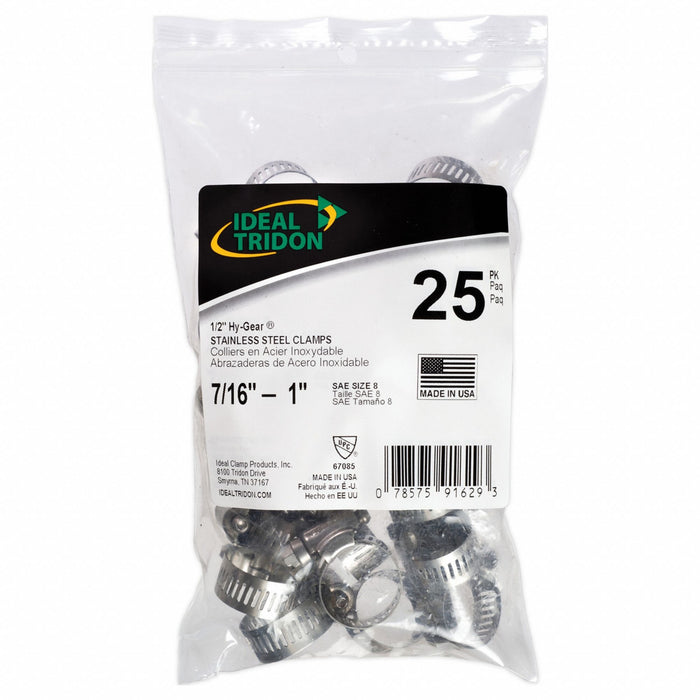 Contractor Bag 1/2 W 7/16 ID PK25