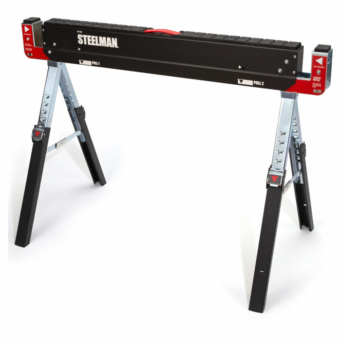 Sawhorse Work Table 42-9/64 in Steel