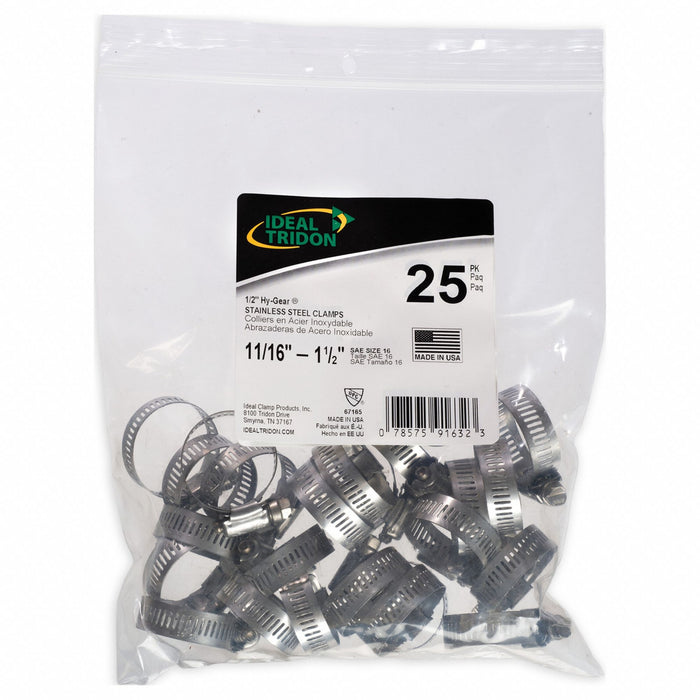 Contractor Bag 1/2 W 11/16 ID PK25