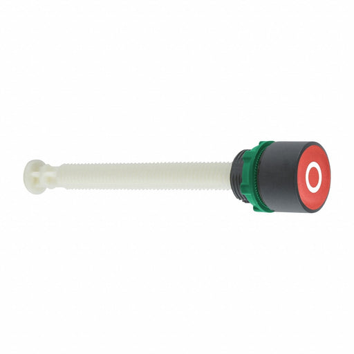 Flush Push Button Red Non-Illum 22mm