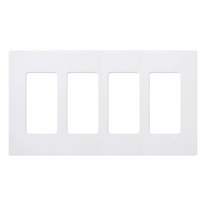 Wallplate 4-Gang Decora White