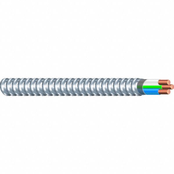 MetalCladCable MC 12AWG Aluminum 75ft