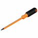 InsulSquareScrewdriver Sq #1 Blc Round