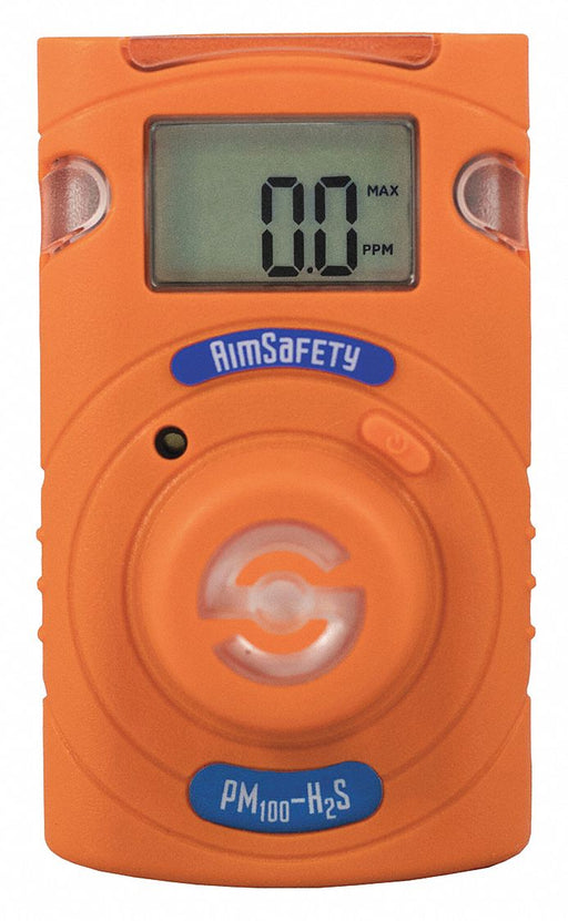 Single Gas Detector H2S Gas 1-9/16 H