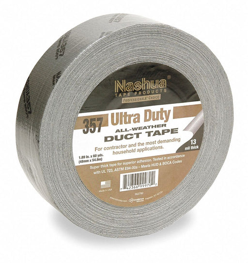 Duct Tape Gray 60 yd L 1-7/8 in W