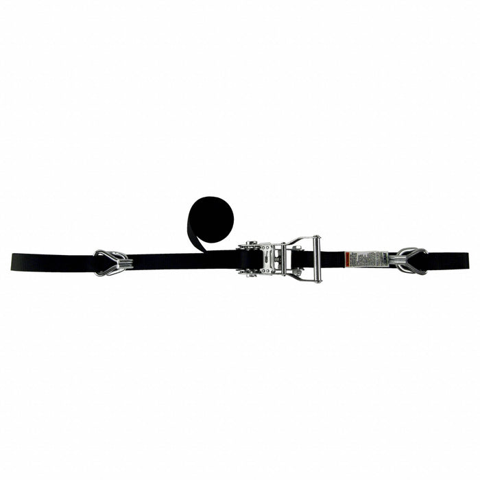 Tie Down Strap Wire-Hook Black