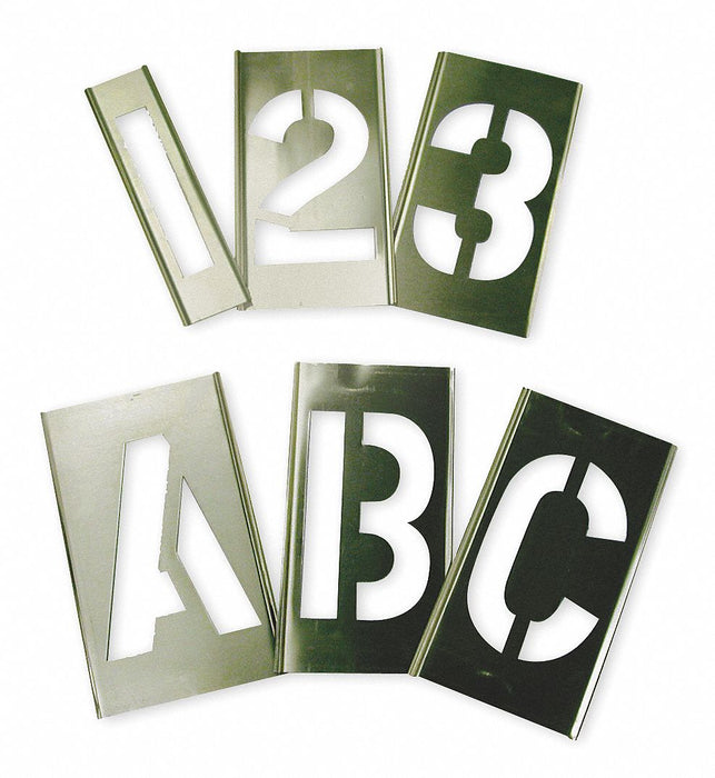 StencilSet CombinationSet Brass 92pcs