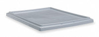 E9220 Lid 15.5 in W Plastic Gray