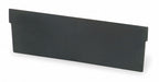 BinDivider 10.5inL Plastic Black PK24