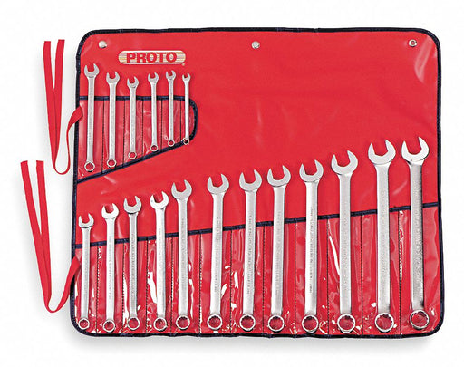 Combo Wrench St Steel Satin Stnrd Ofst