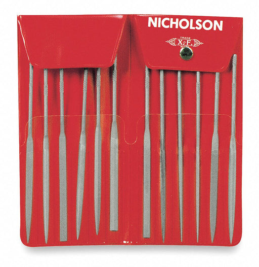 Needle File Set Swiss 5-1/2 in L