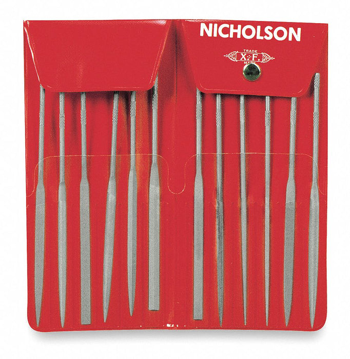 Needle File Set Swiss 5-1/2 in L