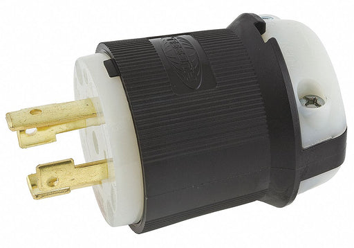 LckPlg Strt 30 A Blk White Nylon 4Blds