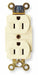 Recept Ivory 15 A 2P3W Back Side 1PK