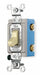 Wall Switch Ivory 15A Back Side SnglPole