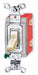 Wall Switch Ivory 20A Back Side SnglPole