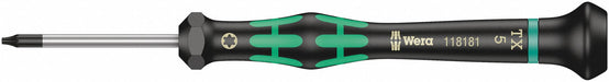 Screwdriver Torx T5 Black Green Round