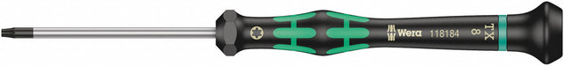 Screwdriver Torx T8 Black Green Round