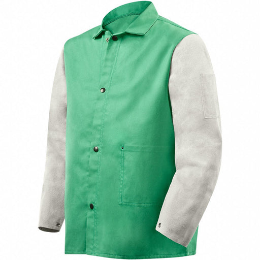 D2607 Flame-Resistant Jacket Green/Gray S