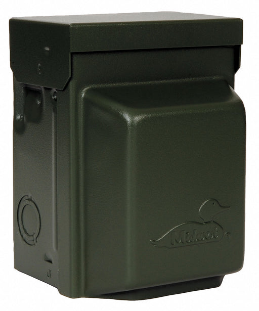 Unmtr Pwr Outlet Gng 20A Stl 5-20R2