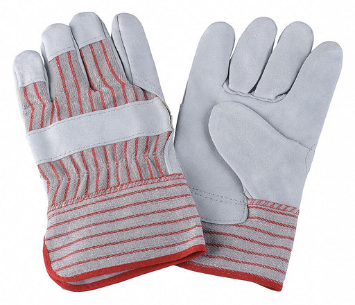 D1565 Leather Gloves Red/White XL PR