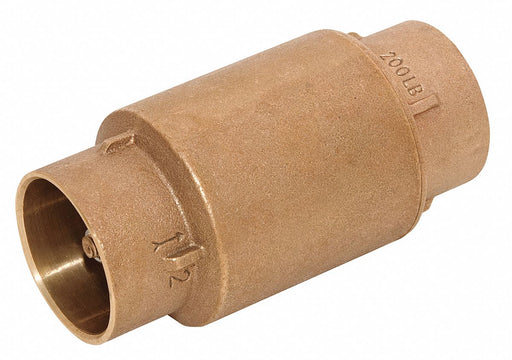 Spring Check Valve 2.8438 in Overall L
