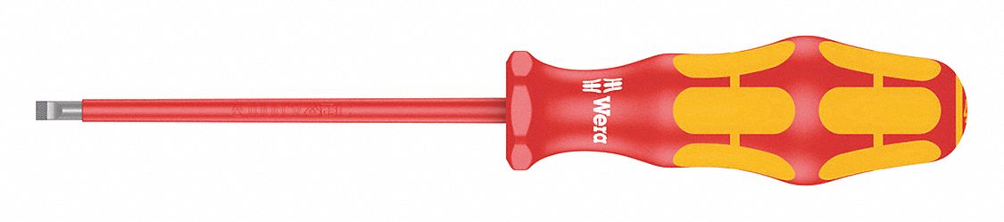 InsulScrewdriver Slt 1/8in Rd Round