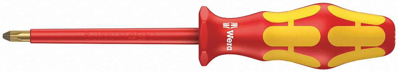 Insulated Pozidriv Screwdriver PZ2