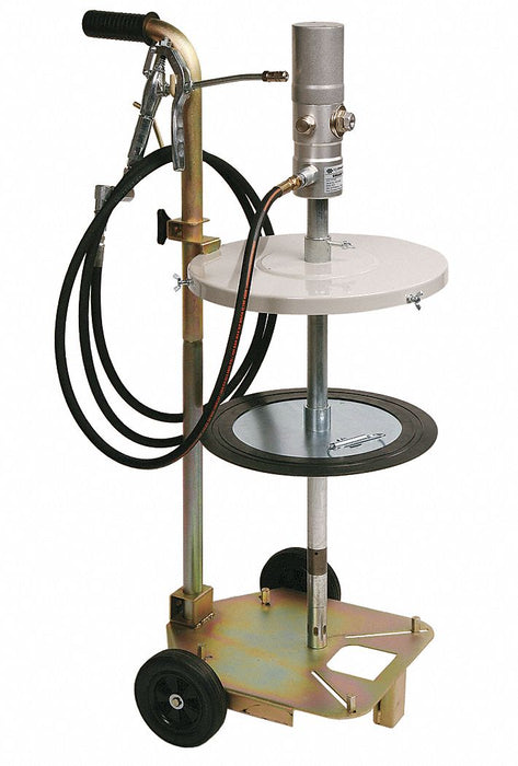 Prtbl Grease Pump 120 lb Drum 7200 psi