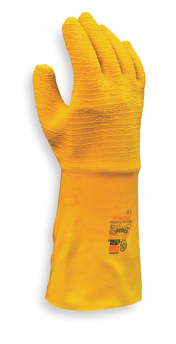 Coated Gloves Yellow 10 PR