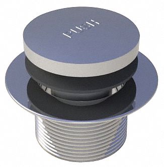 Drain Stopper Dia 2-7/8 Brass Chrome