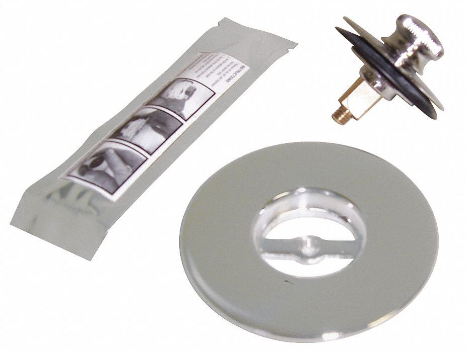 Drain Stopper Dia 2-7/8 Brass Chrome