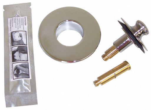 Drain Stopper Dia 2-7/8 Brass Chrome