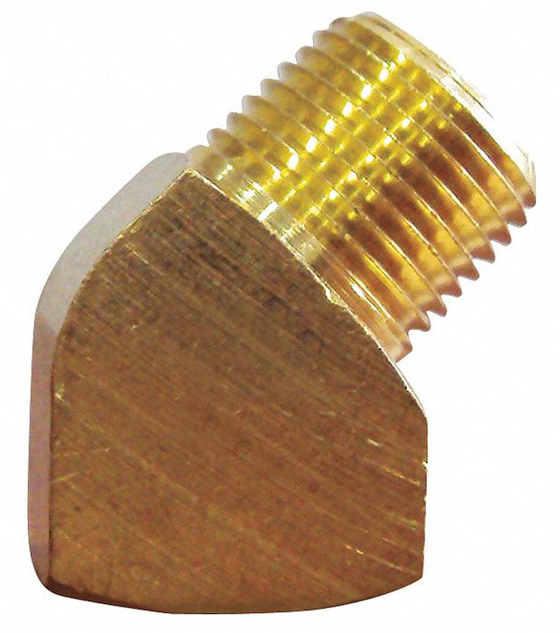 45 Street Elbow Brass 3/4 in NPT