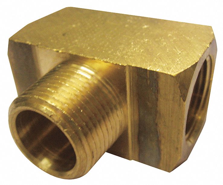 Extruded Branch Tee Brass 1/2 in NPT