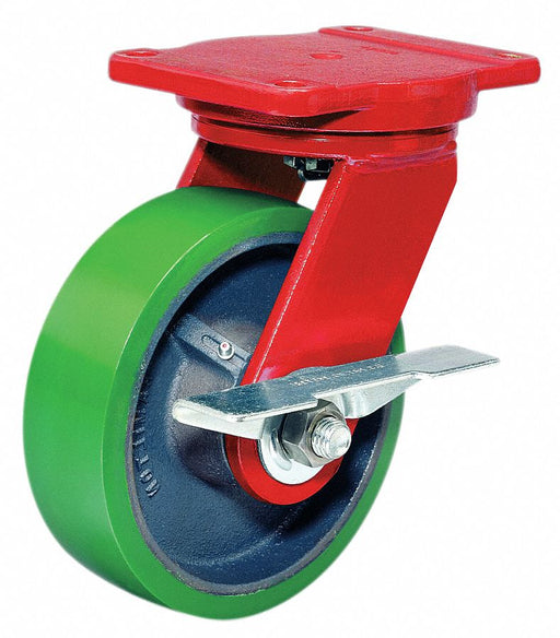 Plate Caster Swivel Phenolic 9 3/4 H