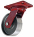 Plate Caster Swivel Steel 7 3/4 H