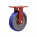 Plate Caster Rigid Polyurethane 9 3/4 H