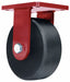 Plate Caster Rigid Steel 8 1/2 H