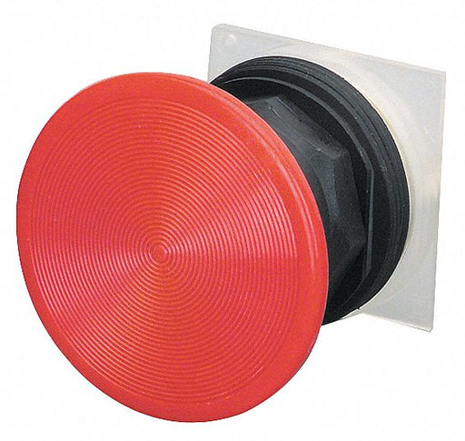 MushroomHeadPushButton Red NonIllum 30mm