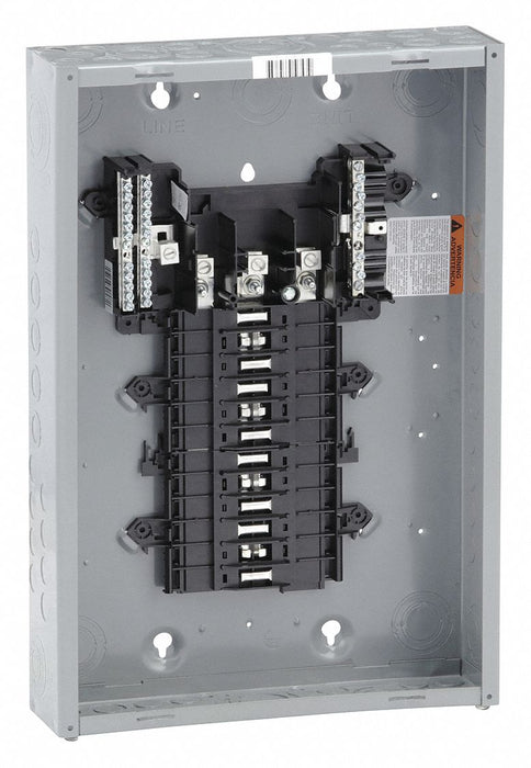 Load Center 125A Lug 3 Phase 24 Spaces