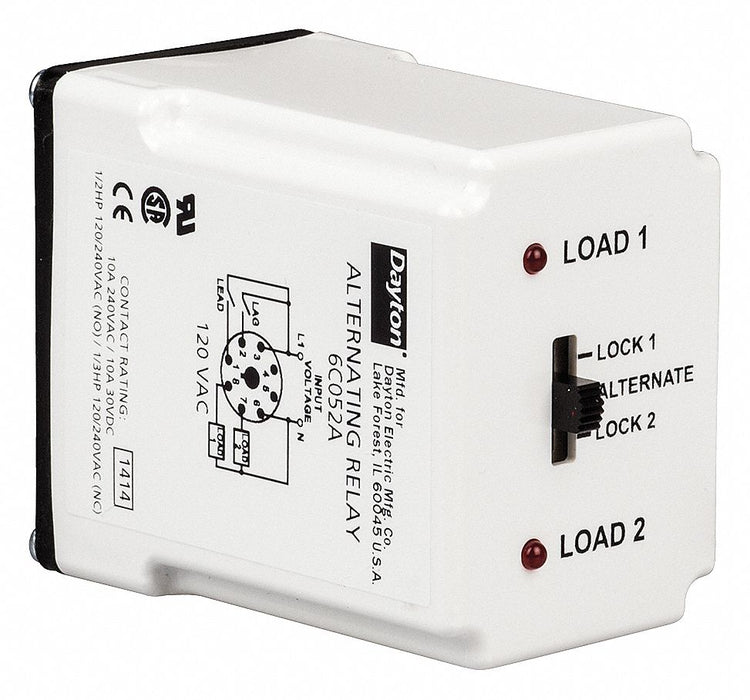 Alternating Relay 240VAC DPDTCross-Wired