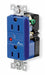 Receptacle Blue 15 A 2P3W Back 1PK