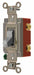 Wall Switch Gray 20A Back Side SnglPole