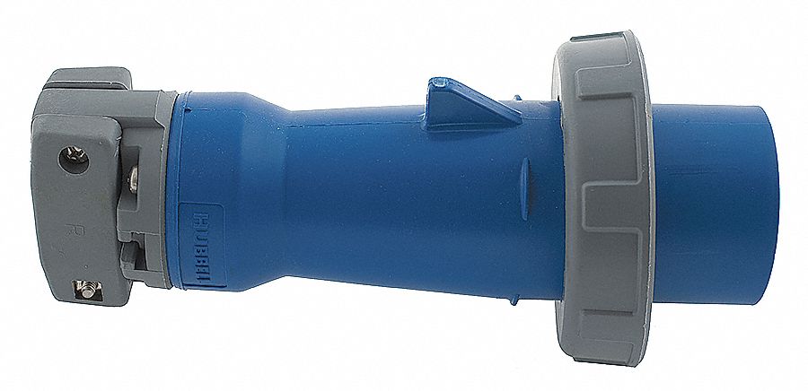 IEC Pin and Sleeve Plug 100 A Blue 3Pl