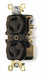 DplxLckRecpt 15A Blk Thrmpl L6-15R 1Gng