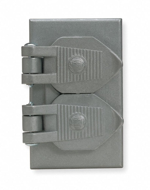 Weatherproof Cover Aluminum Self Closing